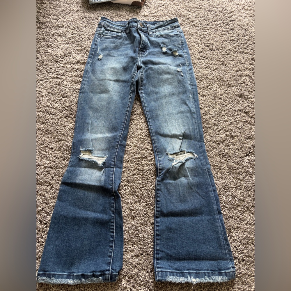 Vervet Distressed Blue Women's Jeans